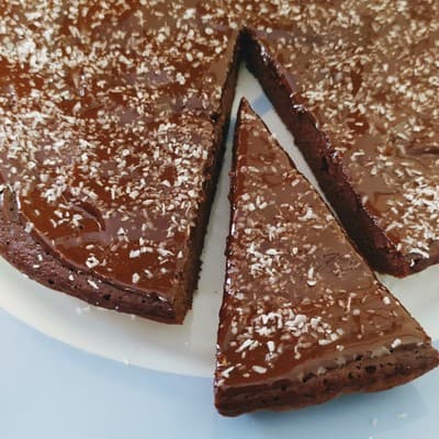 Bizcocho de chocolate sin horno
