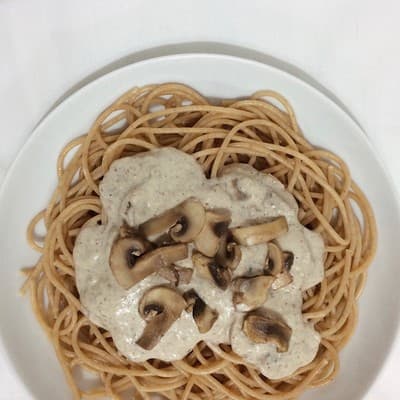 Salsa de champiñones 